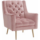 Elements International Bryan Accent Chair Broadway Blush IMAGE 1