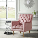 Elements International Bryan Accent Chair Broadway Blush IMAGE 8