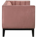 Elements International Calais Loveseat In Marine Rose IMAGE 3