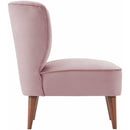 Elements International Joss Chair 1 w/Walnut Wood Legs Broadway Blush IMAGE 3