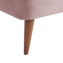 Elements International Joss Chair 1 w/Walnut Wood Legs Broadway Blush IMAGE 5