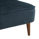 Elements International Joss Chair 1 w/Walnut Wood Legs Broadway Navy IMAGE 6