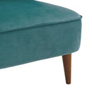 Elements International Joss Chair 1 w/Walnut Wood Legs Broadway Marine Blue IMAGE 6