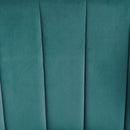 Elements International Joss Chair 1 w/Walnut Wood Legs Broadway Marine Blue IMAGE 7