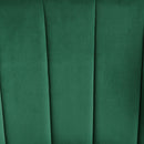 Elements International Joss Chair 1 w/Walnut Wood Legs Broadway Emerald IMAGE 7