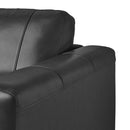 Elements International Hampton Sofa in Fiero Charcoal IMAGE 3