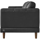 Elements International Hampton Sofa in Fiero Charcoal IMAGE 5