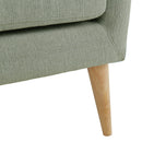 Elements International Joss Chair 2 w/Natural Wood Legs Aria Gray IMAGE 7