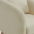 Elements International Joss Chair 2 w/Natural Wood Legs Aria Natural IMAGE 6