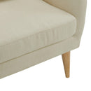 Elements International Joss Chair 2 w/Natural Wood Legs Aria Natural IMAGE 8