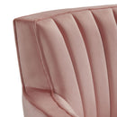 Elements International Loden Swivel Chair in Royale Blush - 3A IMAGE 4