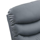 Elements International Palmdale 91491 Power Recliner Pu Grey IMAGE 5