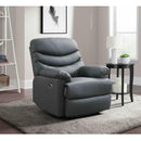 Elements International Palmdale 91491 Power Recliner Pu Grey IMAGE 9