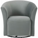 Elements International Rocket 6273 Swivel Chair In Broadway Gun Metal IMAGE 2