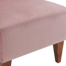 Elements International Scarlett Slipper Chair In Broadway Blush IMAGE 5
