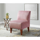 Elements International Scarlett Slipper Chair In Broadway Blush IMAGE 7