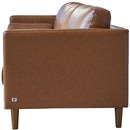 Elements International Stockholm Large Sofa in Fiero Tan (Top Grain/PVC) IMAGE 3