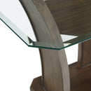 Elements International Dapper Rectangular Counter Dining Table IMAGE 5