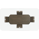 Elements International Dapper Rectangular Standard Dining Table IMAGE 4