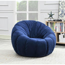Elements International Derby Chair In Comet Cobalt IMAGE 7