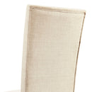 Elements International Felicia Upholstery Side Chair Dark IMAGE 6