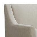 Elements International Palmer Chair Blond Ash Distressed Wood Garrison Hemp IMAGE 5