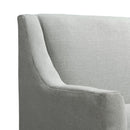 Elements International Palmer Chair Blond Ash Distressed Wood Garrison Grey IMAGE 5