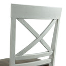 Elements International El Paso Counter Side Chair With Cream/Natural IMAGE 7