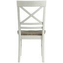 Elements International El Paso Dining Side Chair With Cream/Natural IMAGE 4