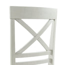 Elements International El Paso Dining Side Chair With Cream/Natural IMAGE 6