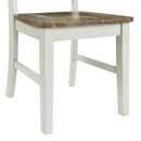 Elements International El Paso Dining Side Chair With Cream/Natural IMAGE 7
