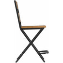 Elements International Melton Counter Side Chair in Brown IMAGE 3