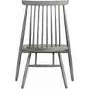 Elements International Bowen Side Chair Antique Grey IMAGE 4