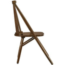 Elements International Bowen Side Chair Walnut Cherry IMAGE 3