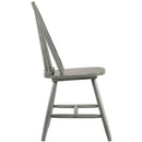 Elements International Evie Side Chair Antique Grey IMAGE 2