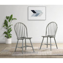 Elements International Evie Side Chair Antique Grey IMAGE 7