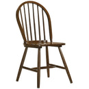 Elements International Evie Side Chair Walnut Cherry IMAGE 1
