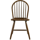 Elements International Evie Side Chair Walnut Cherry IMAGE 2