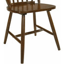Elements International Evie Side Chair Walnut Cherry IMAGE 6