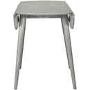 Elements International Jenson Round Folding Top Table Antique Grey 3A Packing IMAGE 4