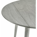 Elements International Jenson Round Folding Top Table Antique Grey 3A Packing IMAGE 6