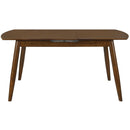 Elements International Sparrow Dining Table W/12” Leaf Walnut Cherry 3A Packing IMAGE 3