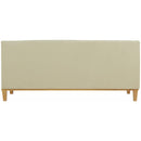 Elements International Palmer Sofa Blond Ash Distressed Wood Garrison Hemp IMAGE 4
