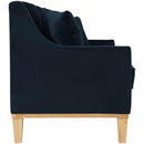 Elements International Palmer Sofa Blond Ash Distressed Wood Royal Eclipse IMAGE 4