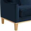 Elements International Palmer Sofa Blond Ash Distressed Wood Royal Eclipse IMAGE 6