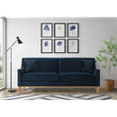Elements International Palmer Sofa Blond Ash Distressed Wood Royal Eclipse IMAGE 7