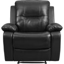 Elements International Dylan Power Motion Recliner W/Lift in Tucson Black IMAGE 2