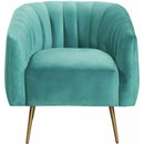 Elements International Raven Chair in Royale Peacock IMAGE 2