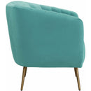 Elements International Raven Chair in Royale Peacock IMAGE 3