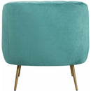 Elements International Raven Chair in Royale Peacock IMAGE 4